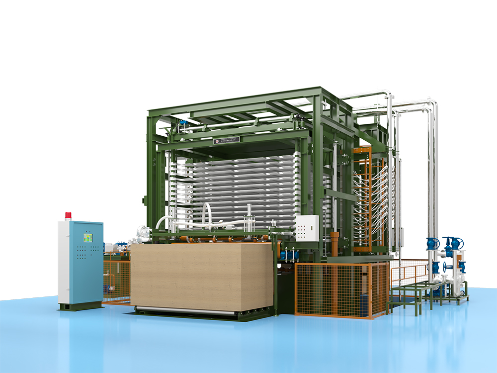 FULL AUTOMATIC 15 LAYERS PLYWOOD HOT PRESS PRODUCTION LINE