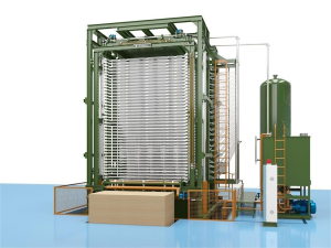 FULL AUTOMATIC 40 LAYERS PLYWOOD HOT PRESS MACHINE